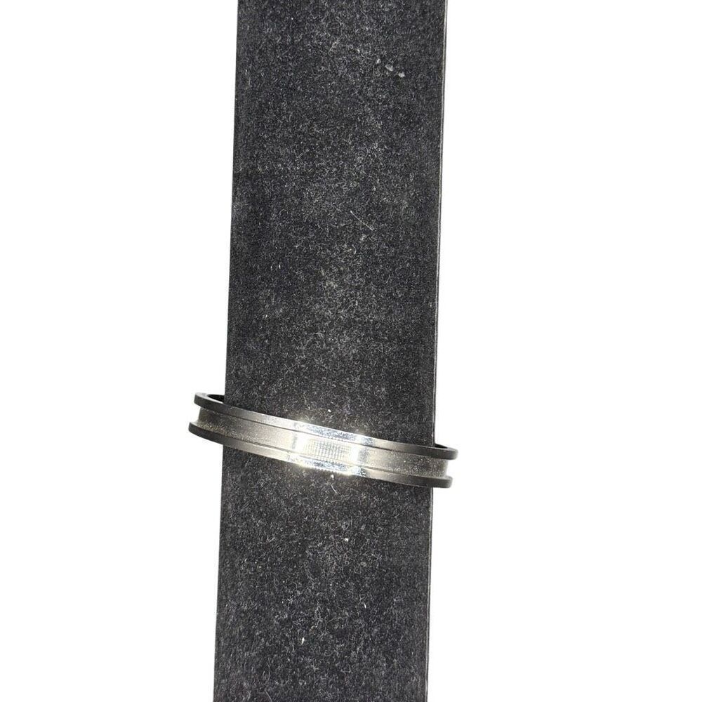 Silver bracelet that hides your hair tie
